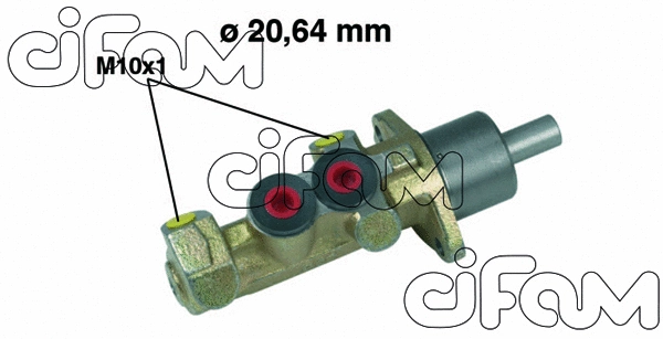 Brake Master Cylinder (202-242)