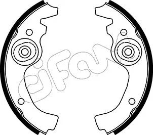 Brake Shoe Set (153-055)