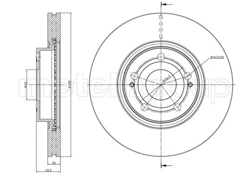 Brake Disc (800-772C)