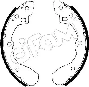 Brake Shoe Set (153-201)