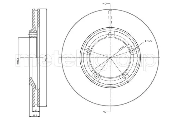 Brake Disc (800-1740)