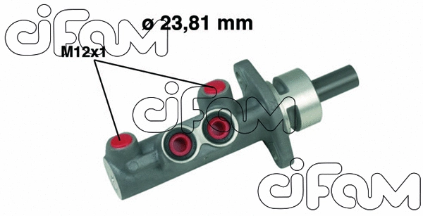 Brake Master Cylinder (202-488)