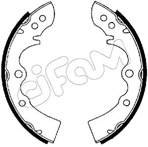 Brake Shoe Set (153-198)