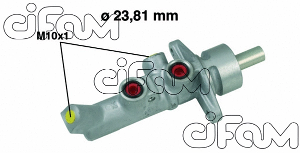 Brake Master Cylinder (202-647)