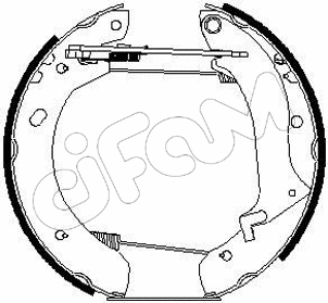 Brake Shoe Set (151-195)