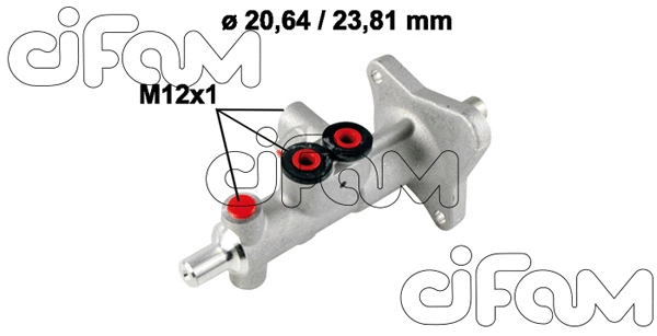 Brake Master Cylinder (202-663)