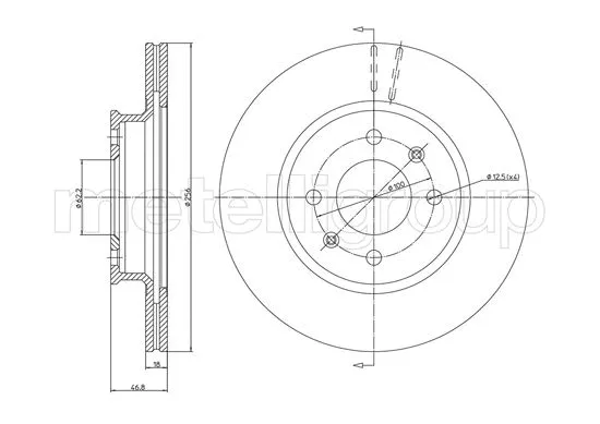 Brake Disc (800-1265C)