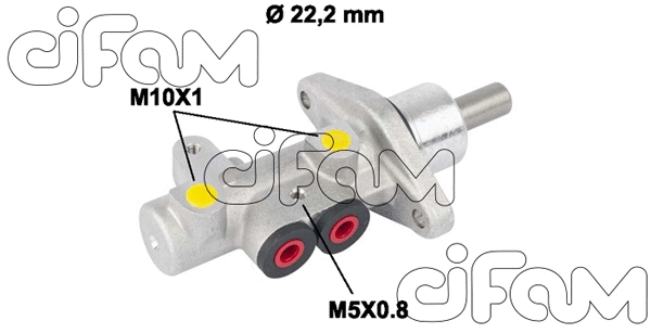 Brake Master Cylinder (202-549)