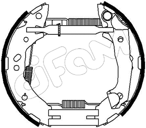 Brake Shoe Set (151-209)