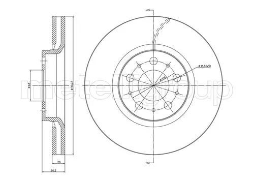 Brake Disc (800-561C)