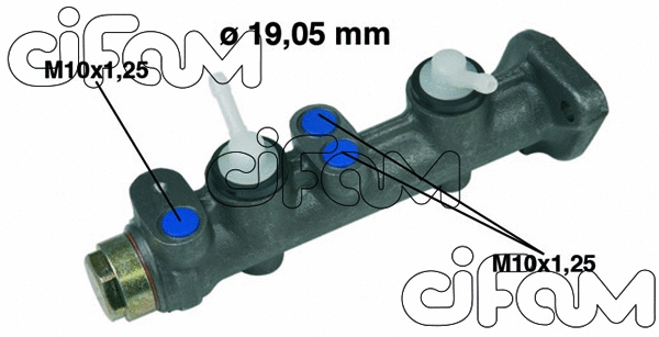 Brake Master Cylinder (202-004)