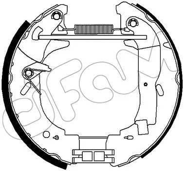Brake Shoe Set (151-301)