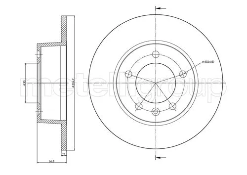Brake Disc (800-690)