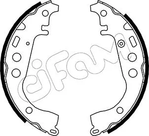 Brake Shoe Set (153-431)