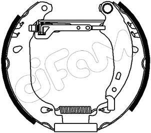 Brake Shoe Set (151-098)