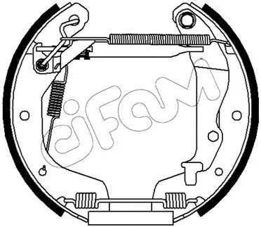 Brake Shoe Set (151-478)