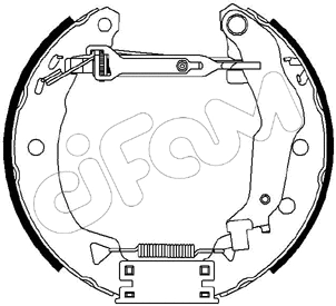 Brake Shoe Set (151-030)