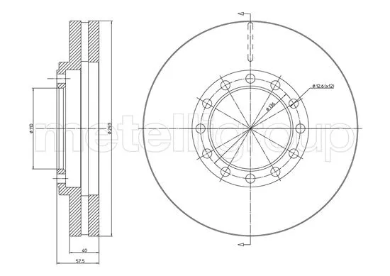 Brake Disc (800-1674)