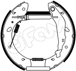 Brake Shoe Set (151-179)