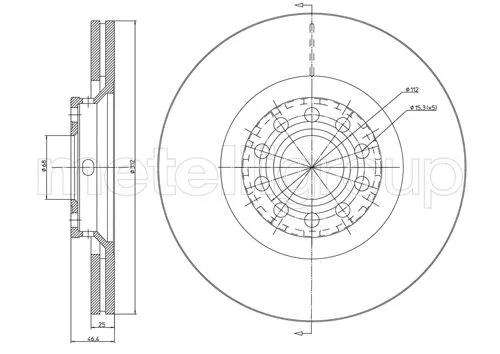 Brake Disc (800-726C)