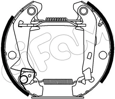 Brake Shoe Set (151-373)