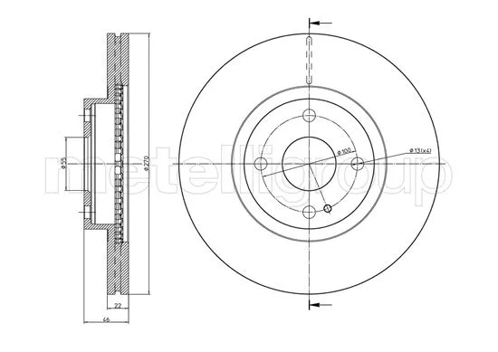 Brake Disc (800-962)