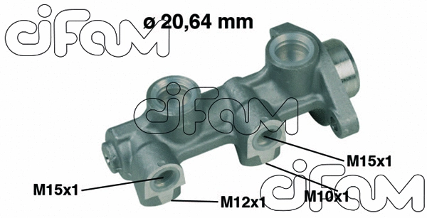 Brake Master Cylinder (202-181)