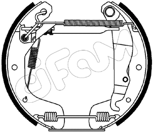 Brake Shoe Set (151-081)