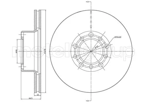 Brake Disc (800-047)