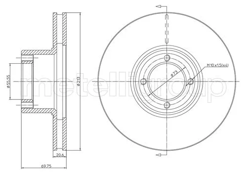 Brake Disc (800-164)