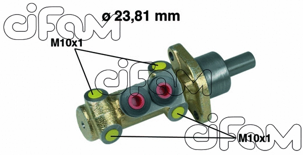 Brake Master Cylinder (202-398)