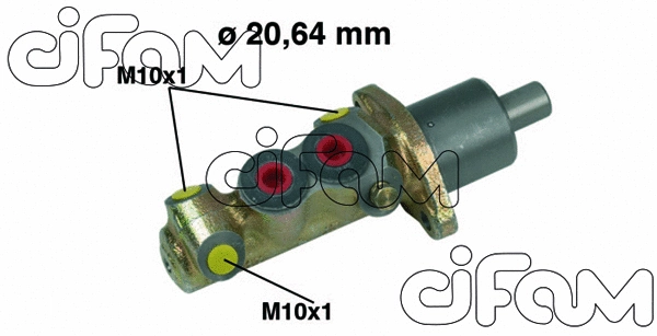 Brake Master Cylinder (202-225)