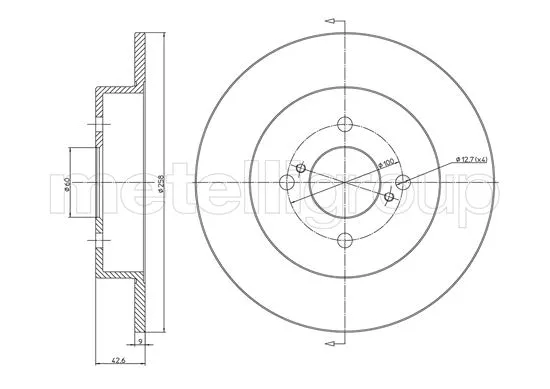 Brake Disc (800-1732)