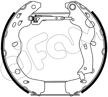 Brake Shoe Set (151-201)