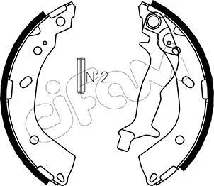 Brake Shoe Set (153-178)