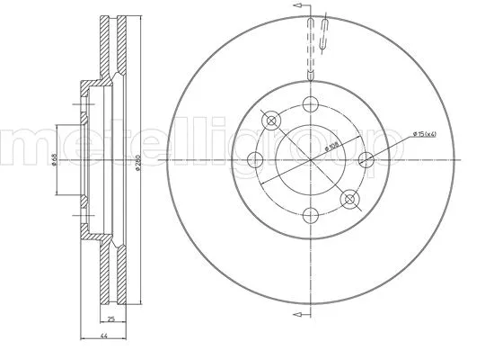 Brake Disc (800-381)