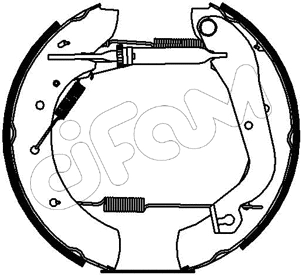 Brake Shoe Set (151-065)