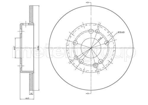 Brake Disc (800-124C)