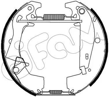 Brake Shoe Set (151-453)