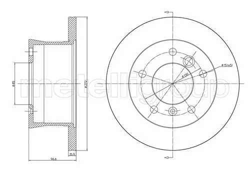 Brake Disc (800-492)