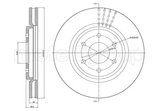 Brake Disc (800-1580C)