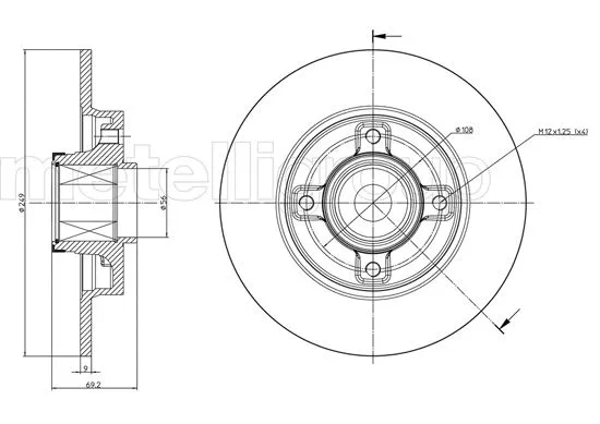 Brake Disc (800-878)