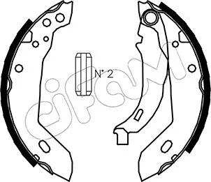 Brake Shoe Set (153-322)