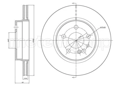 Brake Disc (800-521)