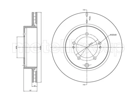 Brake Disc (800-1230C)
