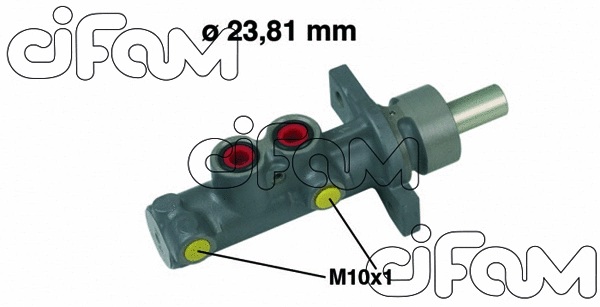 Brake Master Cylinder (202-486)