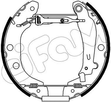 Brake Shoe Set (151-431)