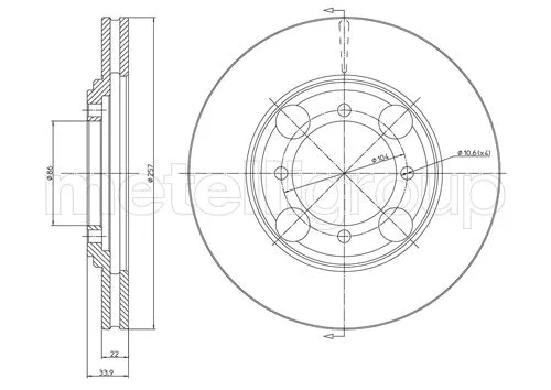 Brake Disc (800-405)