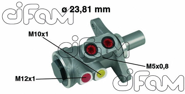Brake Master Cylinder (202-448)