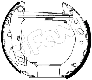 Brake Shoe Set (151-192)